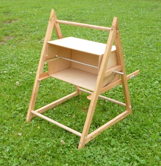 um der Sache eine Bild zu geben, bauten wir zuerst ein Holzmodel: um der Sache eine Bild zu geben, bauten wir zuerst ein Holzmodel: